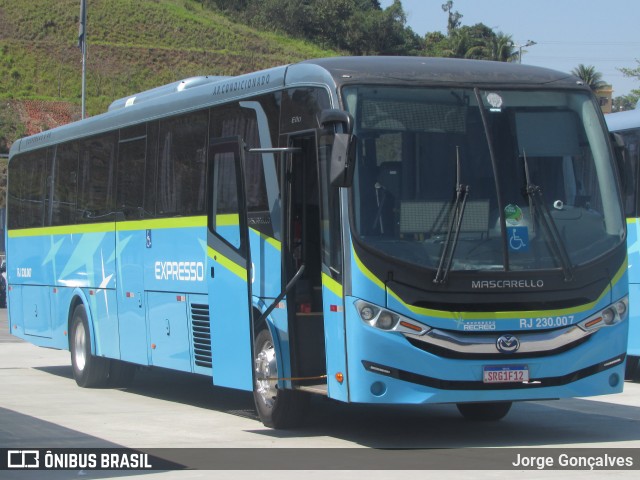 Expresso Recreio RJ 230.007 na cidade de Duque de Caxias, Rio de Janeiro, Brasil, por Jorge Gonçalves. Número da foto: #12376697.