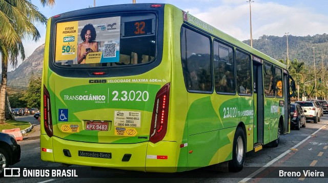 Expresso Miramar 2.3.020 na cidade de Niterói, Rio de Janeiro, Brasil, por Breno Vieira. Número da foto: #12377055.