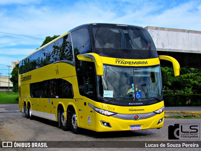 Viação Itapemirim 17019 na cidade de Campos dos Goytacazes, Rio de Janeiro, Brasil, por Lucas de Souza Pereira. Número da foto: #12377093.