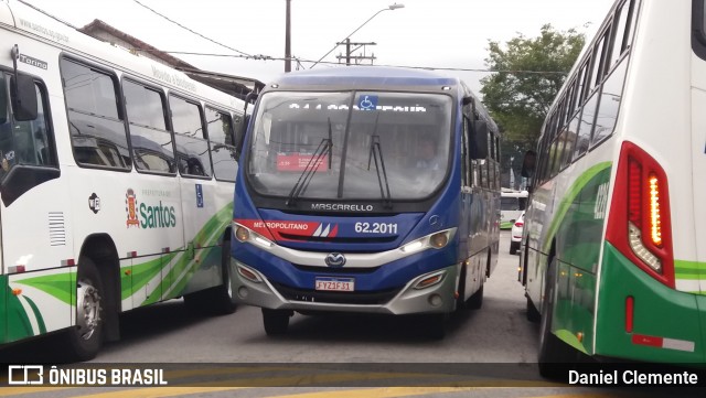 BR Mobilidade Baixada Santista 622011 na cidade de Santos, São Paulo, Brasil, por Daniel Clemente. Número da foto: #12377343.