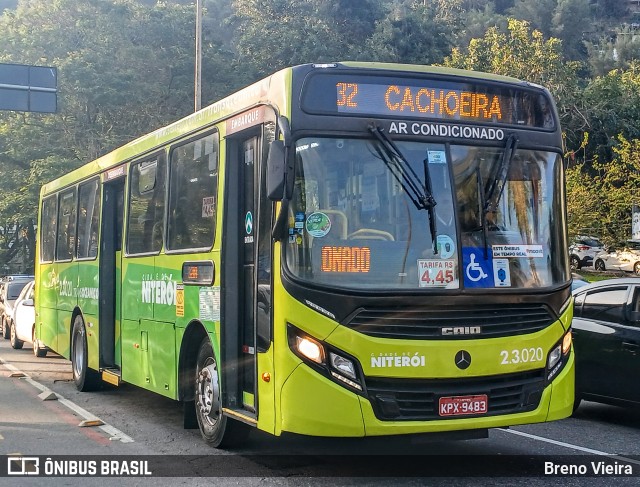 Expresso Miramar 2.3.020 na cidade de Niterói, Rio de Janeiro, Brasil, por Breno Vieira. Número da foto: #12377053.