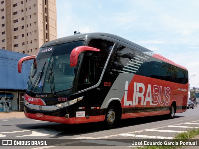 Lirabus 12131 na cidade de Piracicaba, São Paulo, Brasil, por José Eduardo Garcia Pontual. Número da foto: #12376584.