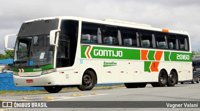 Empresa Gontijo de Transportes 20160 na cidade de São Paulo, São Paulo, Brasil, por Vagner Valani. Número da foto: #12377789.