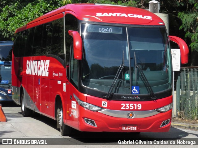 Viação Santa Cruz 23519 na cidade de São Paulo, São Paulo, Brasil, por Gabriel Oliveira Caldas da Nobrega. Número da foto: #12377884.