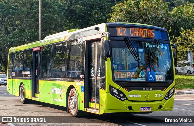 Viação Pendotiba 2.1.146 na cidade de Niterói, Rio de Janeiro, Brasil, por Breno Vieira. Número da foto: #12376405.