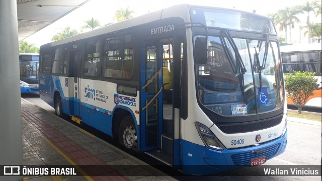 Transol Transportes Coletivos 50405 na cidade de Florianópolis, Santa Catarina, Brasil, por Wallan Vinicius. Número da foto: #12376718.