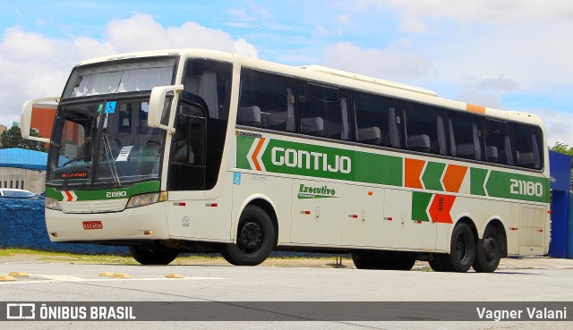 Empresa Gontijo de Transportes 21180 na cidade de São Paulo, São Paulo, Brasil, por Vagner Valani. Número da foto: #12377879.