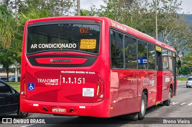 Auto Lotação Ingá 1.1.151 na cidade de Niterói, Rio de Janeiro, Brasil, por Breno Vieira. Número da foto: #12376391.