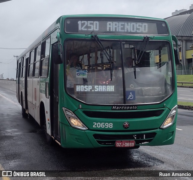 OT Trans - Ótima Salvador Transportes 20698 na cidade de Salvador, Bahia, Brasil, por Ruan Amancio. Número da foto: #12376072.