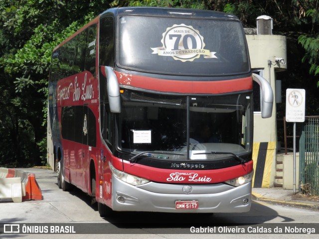 Expresso São Luiz 7660 na cidade de São Paulo, São Paulo, Brasil, por Gabriel Oliveira Caldas da Nobrega. Número da foto: #12375861.