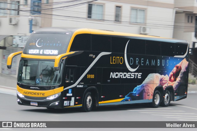 Expresso Nordeste 59100 na cidade de Balneário Camboriú, Santa Catarina, Brasil, por Weiller Alves. Número da foto: #12377713.