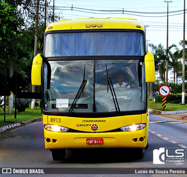Viação Itapemirim 8913 na cidade de Campos dos Goytacazes, Rio de Janeiro, Brasil, por Lucas de Souza Pereira. Número da foto: #12376991.