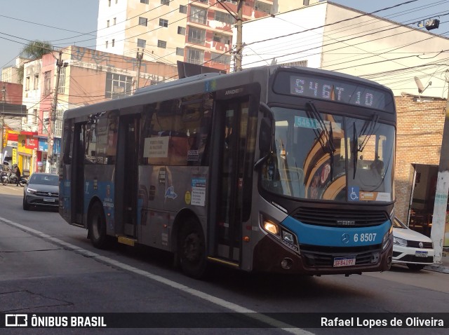 Cooper Líder > A2 Transportes 6 8507 na cidade de São Paulo, São Paulo, Brasil, por Rafael Lopes de Oliveira. Número da foto: #12376475.