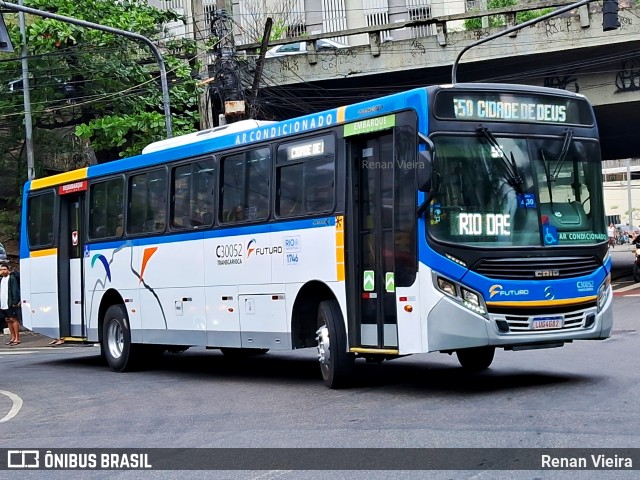 Transportes Futuro C30052 na cidade de Rio de Janeiro, Rio de Janeiro, Brasil, por Renan Vieira. Número da foto: #12377640.