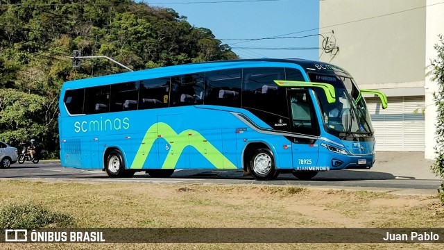 SC Minas Transportes 78925 na cidade de Juiz de Fora, Minas Gerais, Brasil, por Juan Pablo. Número da foto: #12377429.