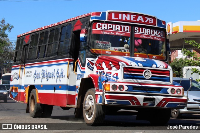 San Miguel SA - Linea 79 2018 na cidade de San Lorenzo, Central, Paraguai, por José Paredes. Número da foto: #12424660.