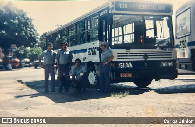 HP Transportes Coletivos 2700 na cidade de Goiânia, Goiás, Brasil, por Carlos Júnior. Número da foto: #12423429.