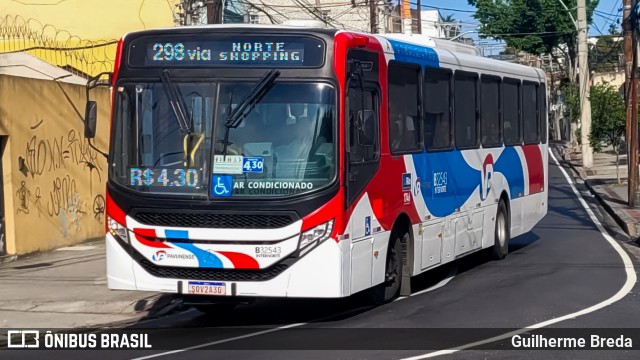 Viação Pavunense B32543 na cidade de Rio de Janeiro, Rio de Janeiro, Brasil, por Guilherme Breda. Número da foto: #12424526.