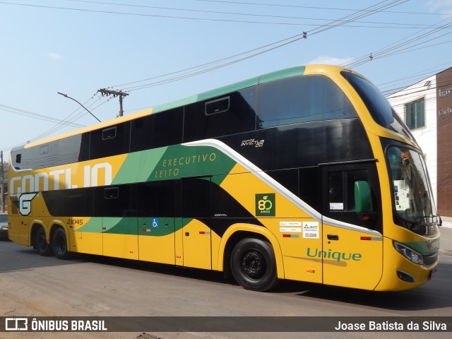 Empresa Gontijo de Transportes 23045 na cidade de Timóteo, Minas Gerais, Brasil, por Joase Batista da Silva. Número da foto: #12424056.