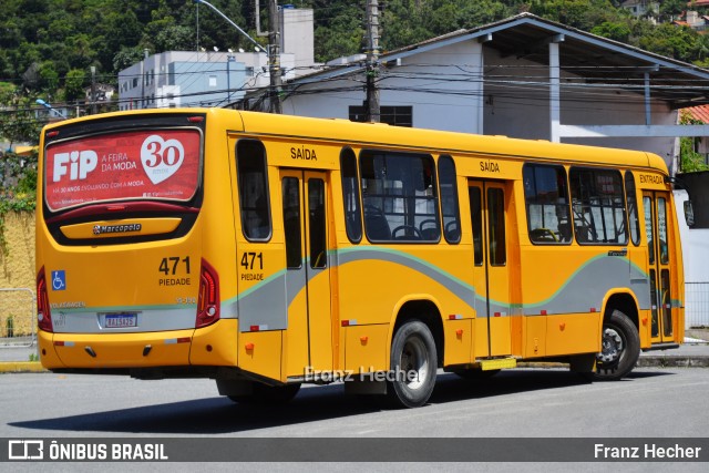 Piedade Itajaí - Transpiedade Transportes Coletivos 471 na cidade de Itajaí, Santa Catarina, Brasil, por Franz Hecher. Número da foto: #12424403.