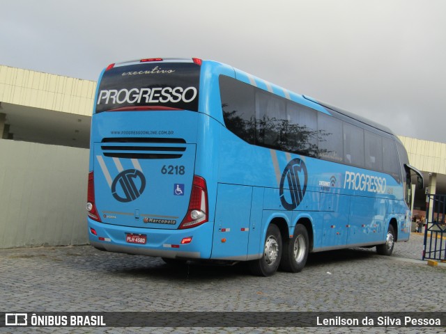Auto Viação Progresso 6218 na cidade de Caruaru, Pernambuco, Brasil, por Lenilson da Silva Pessoa. Número da foto: #12424144.