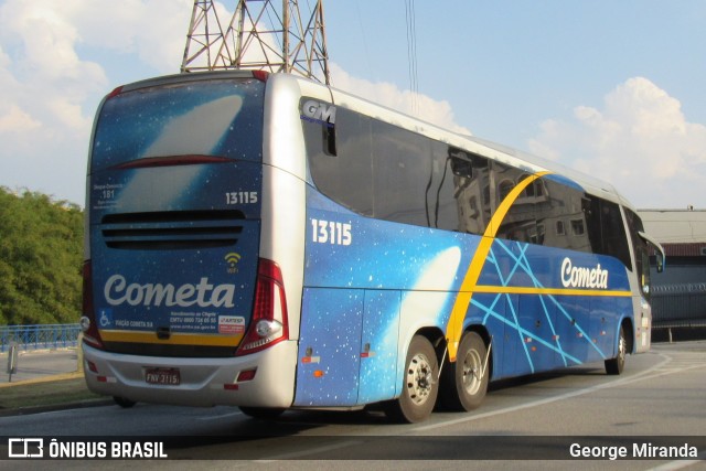 Viação Cometa 13115 na cidade de Sorocaba, São Paulo, Brasil, por George Miranda. Número da foto: #12423833.