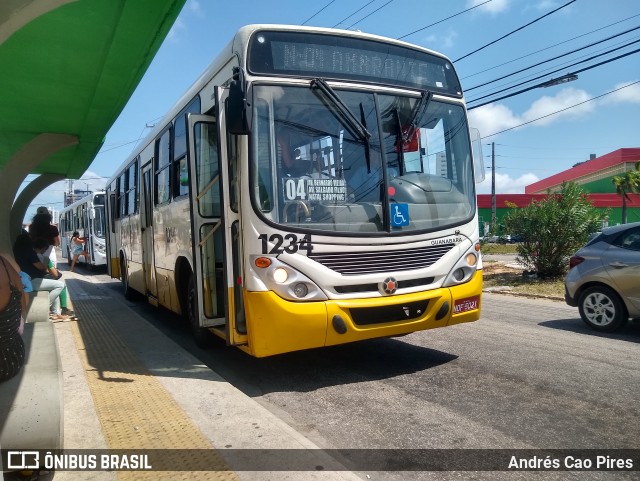 Transportes Guanabara 1234 na cidade de Natal, Rio Grande do Norte, Brasil, por Andrés Cao Pires. Número da foto: #12424530.
