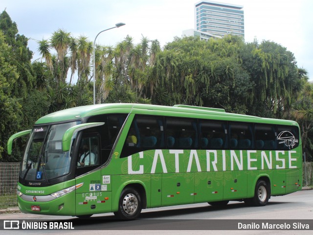 Auto Viação Catarinense 3459 na cidade de Curitiba, Paraná, Brasil, por Danilo Marcelo Silva. Número da foto: #12423514.