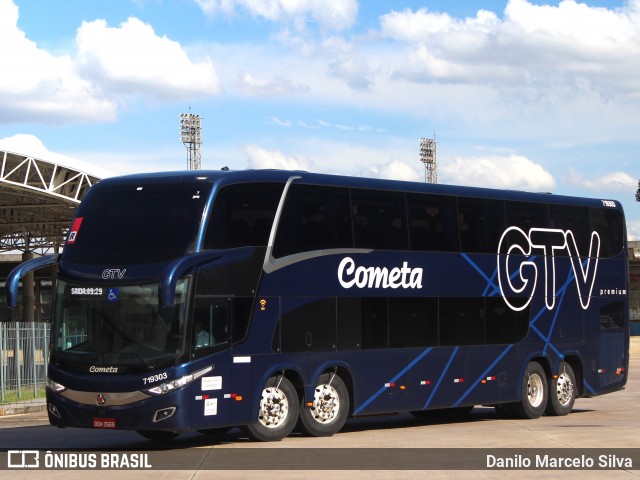 Viação Cometa 719303 na cidade de Curitiba, Paraná, Brasil, por Danilo Marcelo Silva. Número da foto: #12423432.