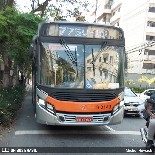 TRANSPPASS - Transporte de Passageiros 8 0149 na cidade de São Paulo, São Paulo, Brasil, por Michel Nowacki. Número da foto: #12424997.