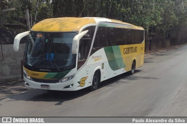 Empresa Gontijo de Transportes 7100 na cidade de Matozinhos, Minas Gerais, Brasil, por Paulo Alexandre da Silva. Número da foto: #12423881.