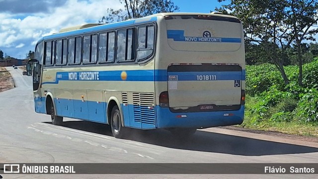 Viação Novo Horizonte 1018111 na cidade de Barra da Estiva, Bahia, Brasil, por Flávio  Santos. Número da foto: #12424448.
