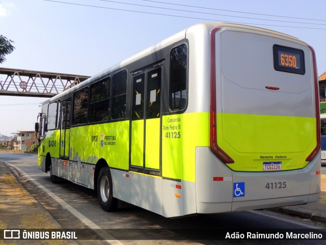 Urca Auto Ônibus 41125 na cidade de Belo Horizonte, Minas Gerais, Brasil, por Adão Raimundo Marcelino. Número da foto: #12425117.