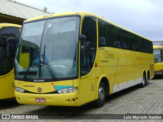 Viação Itapemirim 8717 na cidade de Registro, São Paulo, Brasil, por Luis Marcelo Santos. Número da foto: #12426305.