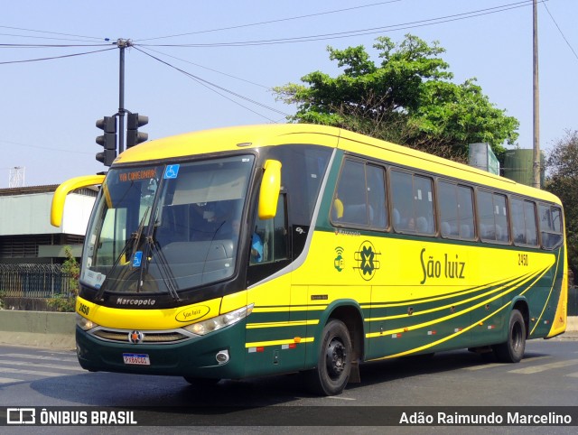 Viação São Luiz 2450 na cidade de Belo Horizonte, Minas Gerais, Brasil, por Adão Raimundo Marcelino. Número da foto: #12425127.