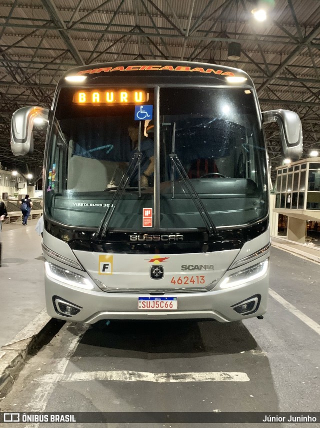 Viação Piracicabana 462413 na cidade de Bauru, São Paulo, Brasil, por Júnior Juninho. Número da foto: #12425332.