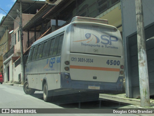 SP Transporte e Turismo 4500 na cidade de Sabará, Minas Gerais, Brasil, por Douglas Célio Brandao. Número da foto: #12428230.