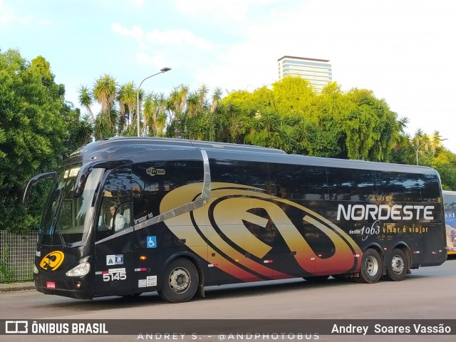 Expresso Nordeste 5145 na cidade de Curitiba, Paraná, Brasil, por Andrey  Soares Vassão. Número da foto: #12425268.