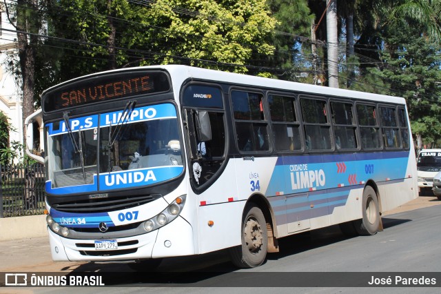 Ciudad de Limpio - Línea 34 007 na cidade de Limpio, Central, Paraguai, por José Paredes. Número da foto: #12426525.