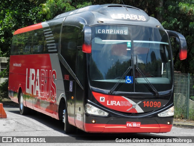 Lirabus 14090 na cidade de São Paulo, São Paulo, Brasil, por Gabriel Oliveira Caldas da Nobrega. Número da foto: #12427887.