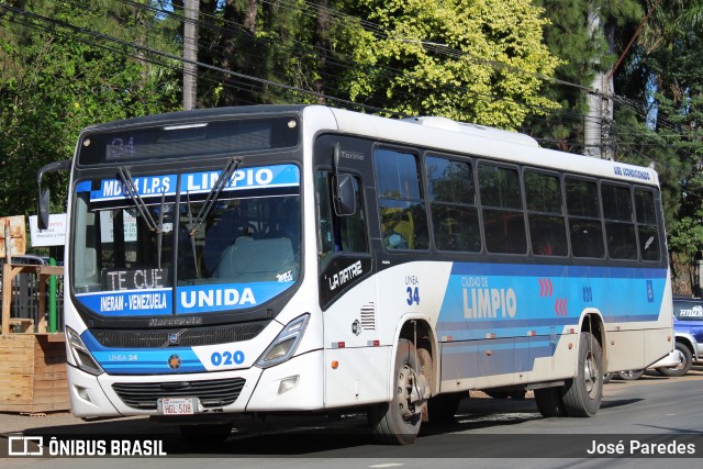 Ciudad de Limpio - Línea 34 020 na cidade de Limpio, Central, Paraguai, por José Paredes. Número da foto: #12426539.