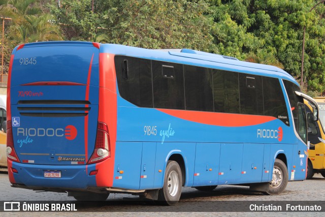Viação Riodoce 91845 na cidade de Leopoldina, Minas Gerais, Brasil, por Christian  Fortunato. Número da foto: #12425260.