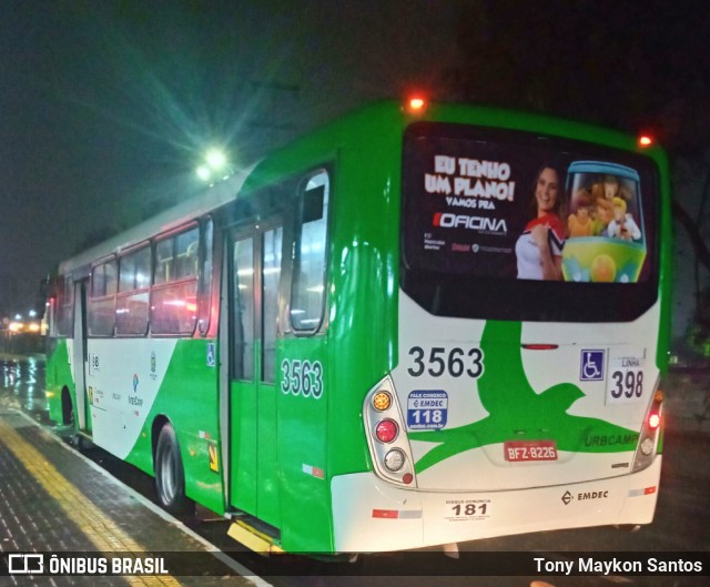 Padova Coletivos 3563 na cidade de Campinas, São Paulo, Brasil, por Tony Maykon Santos. Número da foto: #12425980.