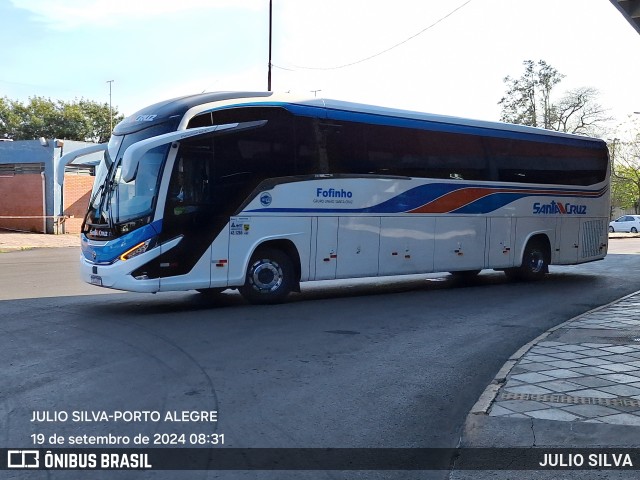 VUSC - Viação União Santa Cruz 5140 na cidade de Porto Alegre, Rio Grande do Sul, Brasil, por JULIO SILVA. Número da foto: #12425304.