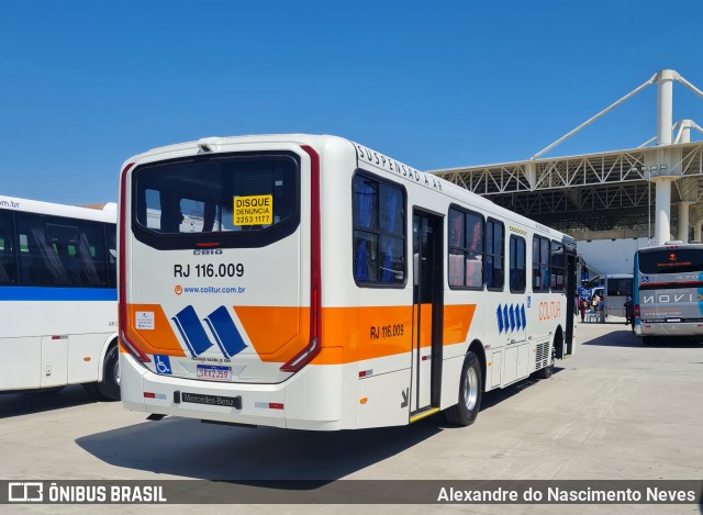 Colitur Transportes Rodoviários RJ 116.009 na cidade de Duque de Caxias, Rio de Janeiro, Brasil, por Alexandre do Nascimento Neves. Número da foto: #12426032.