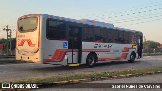 Viação Resendense RJ 192.015 na cidade de Porto Real, Rio de Janeiro, Brasil, por Gabriel Nunes de Carvalho. Número da foto: #12425210.