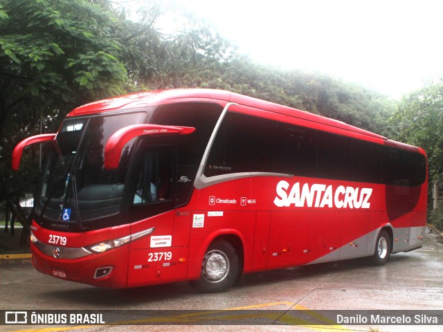 Viação Santa Cruz 23719 na cidade de São Paulo, São Paulo, Brasil, por Danilo Marcelo Silva. Número da foto: #12425753.