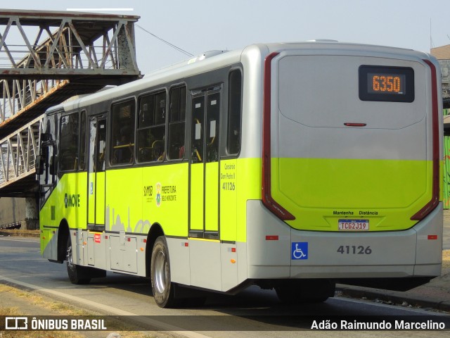 Urca Auto Ônibus 41126 na cidade de Belo Horizonte, Minas Gerais, Brasil, por Adão Raimundo Marcelino. Número da foto: #12425125.