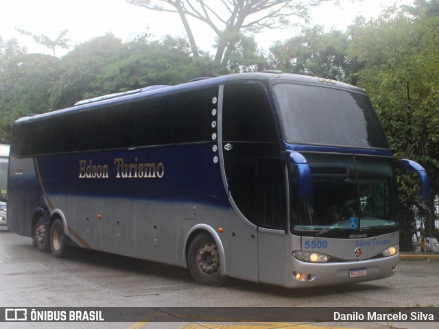 Edson Turismo 5500 na cidade de São Paulo, São Paulo, Brasil, por Danilo Marcelo Silva. Número da foto: #12426411.
