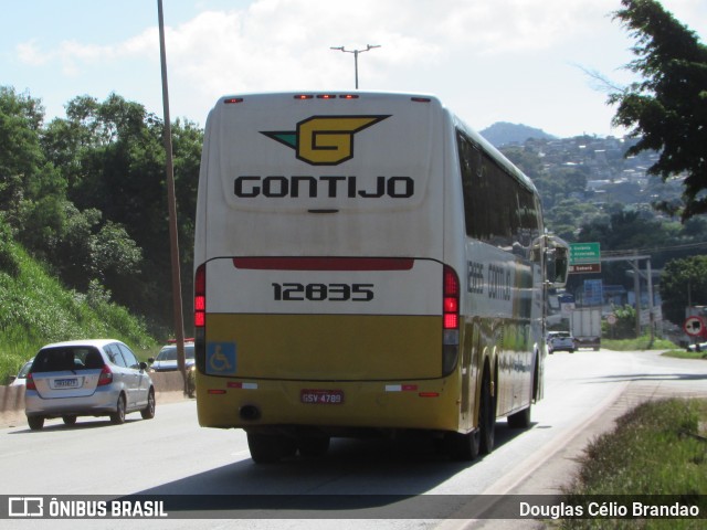 Empresa Gontijo de Transportes 12835 na cidade de Belo Horizonte, Minas Gerais, Brasil, por Douglas Célio Brandao. Número da foto: #12428043.
